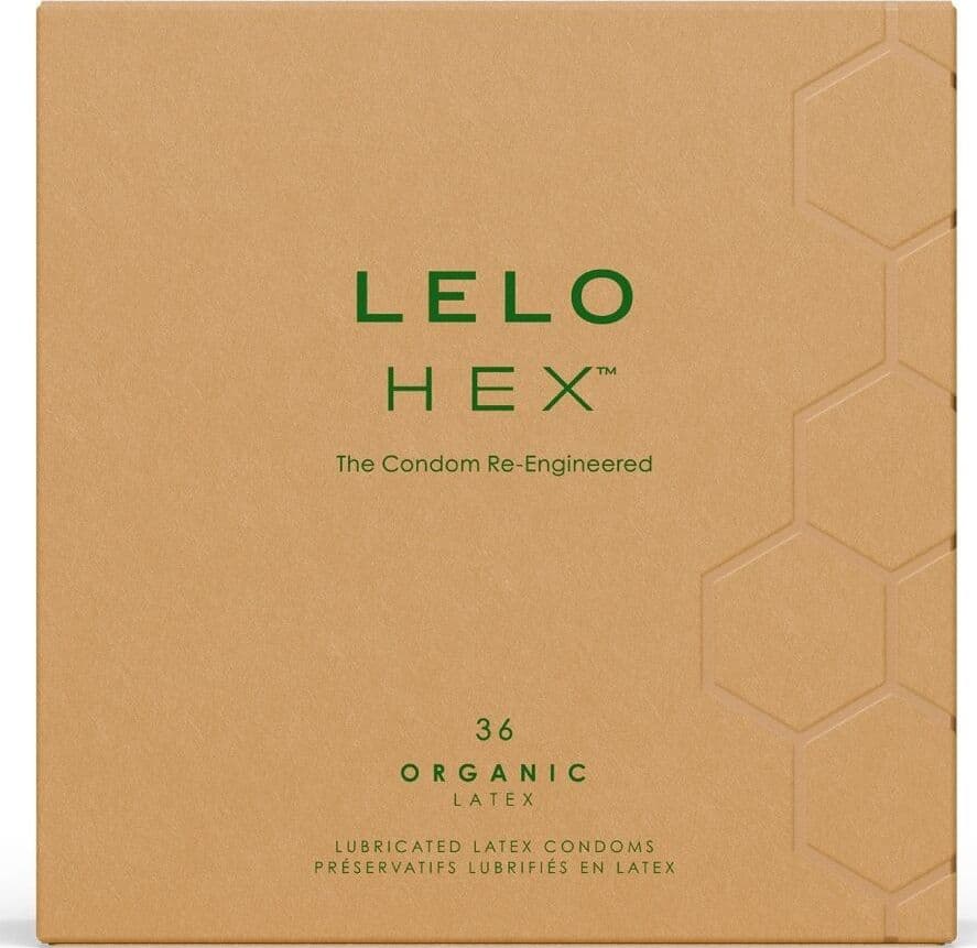 LELO - PRESERVATIVI ORGANICI HEX CONFEZIONE DA 36 UNITÀ in Preservativi maschili Desideria Shop - Latina, commercioVirtuoso.it