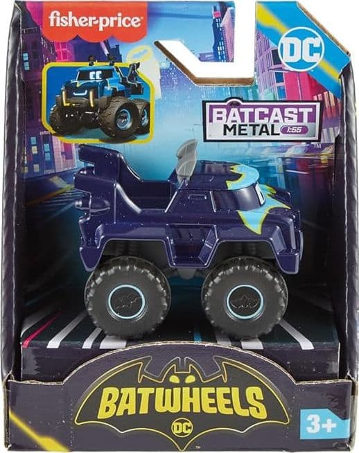 Fisher Price - Veicolo Batwheels Bam The Batmobile Assortito in Auto e auto da corsa Centro Bimbo - Siderno, commercioVirtuoso.it