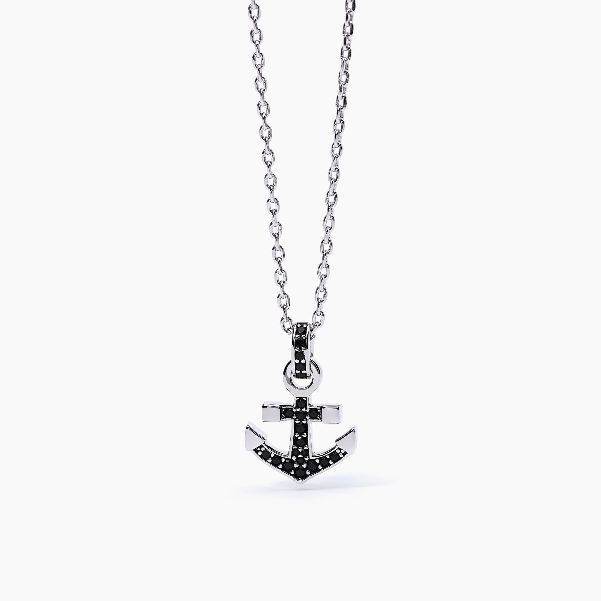 Mabina -  Collana in argento con rosa dei venti JOURNEY