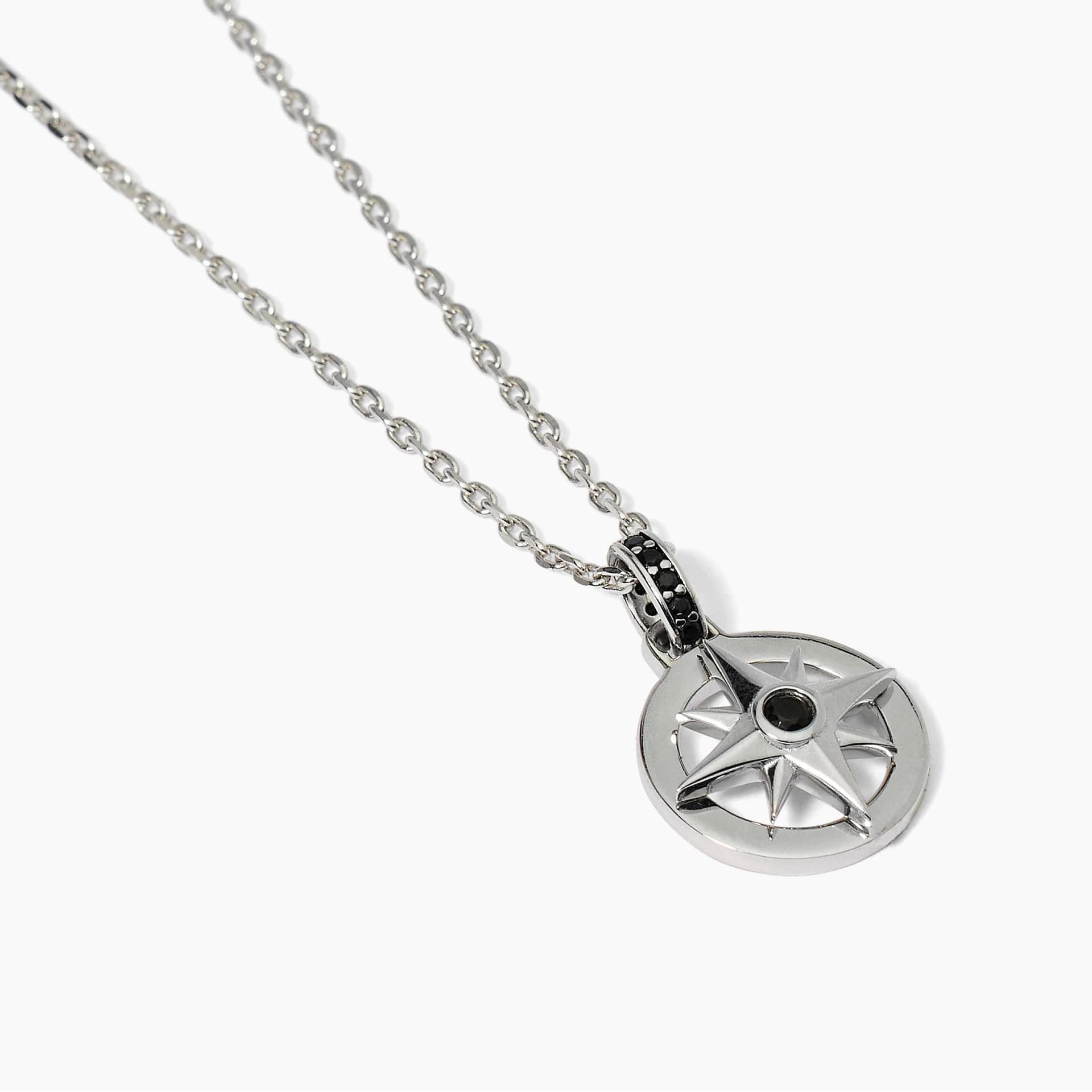 Mabina - Collana in argento con rosa dei venti JOURNEY in Collane Alba Gioielli - Casoria, commercioVirtuoso.it