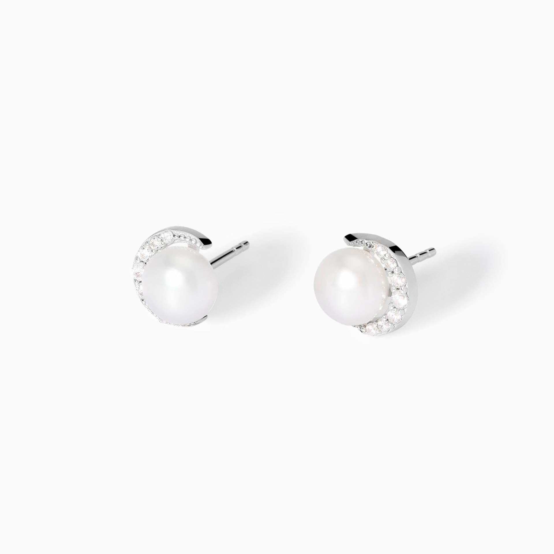 Mabina -   Orecchini in argento con perle coltivate Incontri in Orecchini Alba Gioielli - Casoria, commercioVirtuoso.it