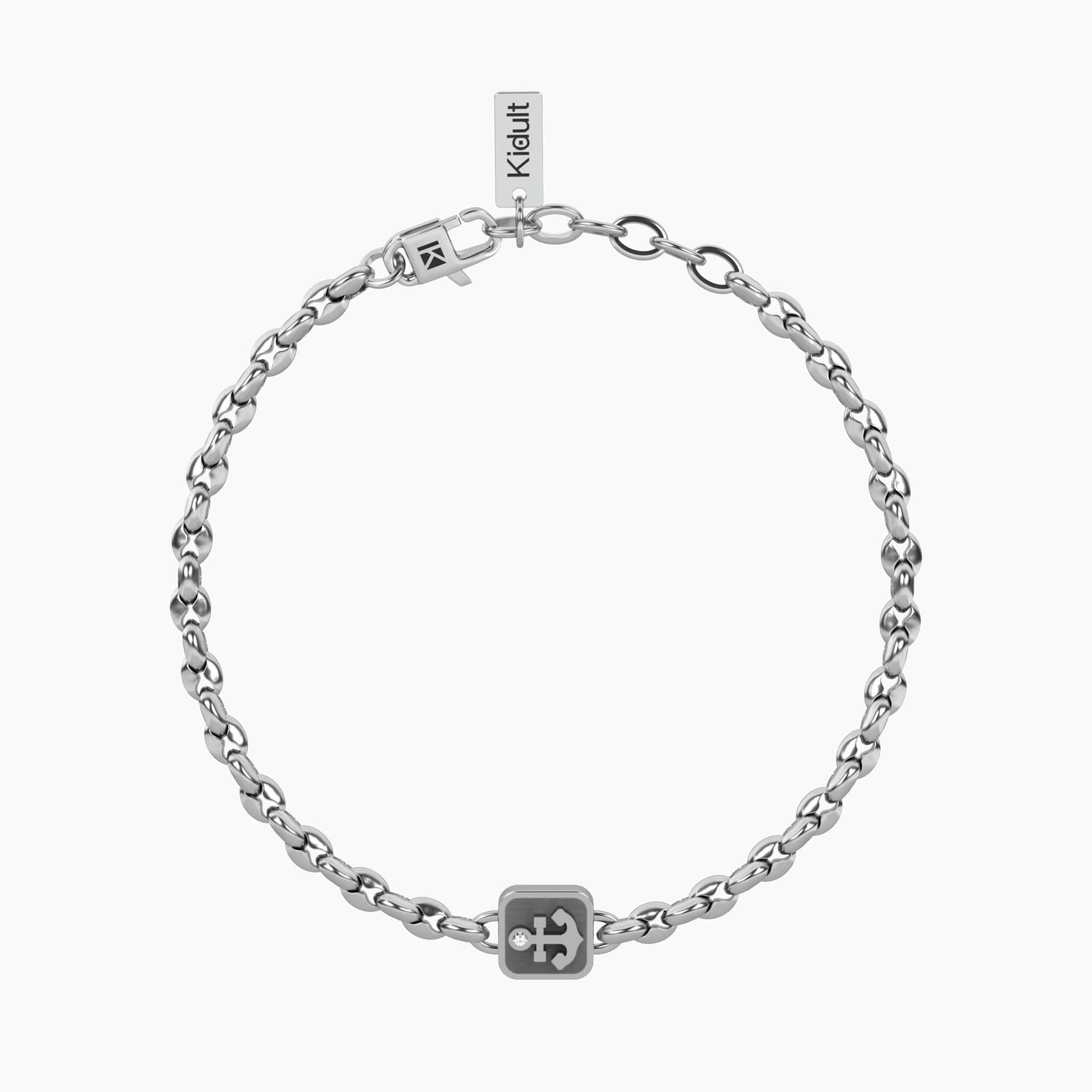 Kidult -  Bracciale uomo con ancora  Ancora | stabilità in Bracciali Alba Gioielli - Casoria, commercioVirtuoso.it