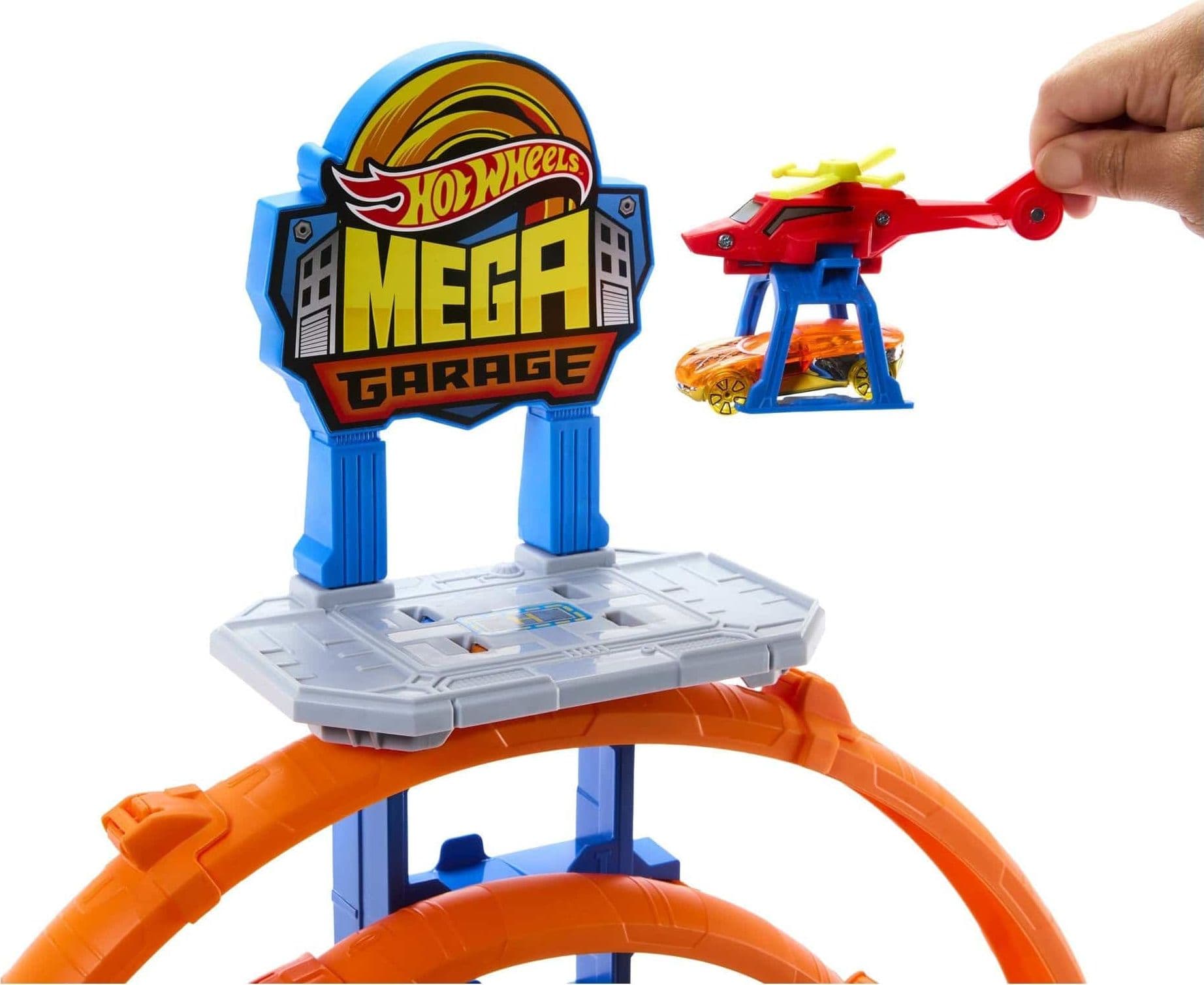 Mattel - Hot Wheels City Garage Mega Loop in Piste da corsa Centro Bimbo - Siderno, commercioVirtuoso.it