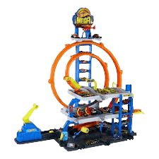 Mattel - Hot Wheels City Garage Mega Loop in Piste da corsa Centro Bimbo - Siderno, commercioVirtuoso.it