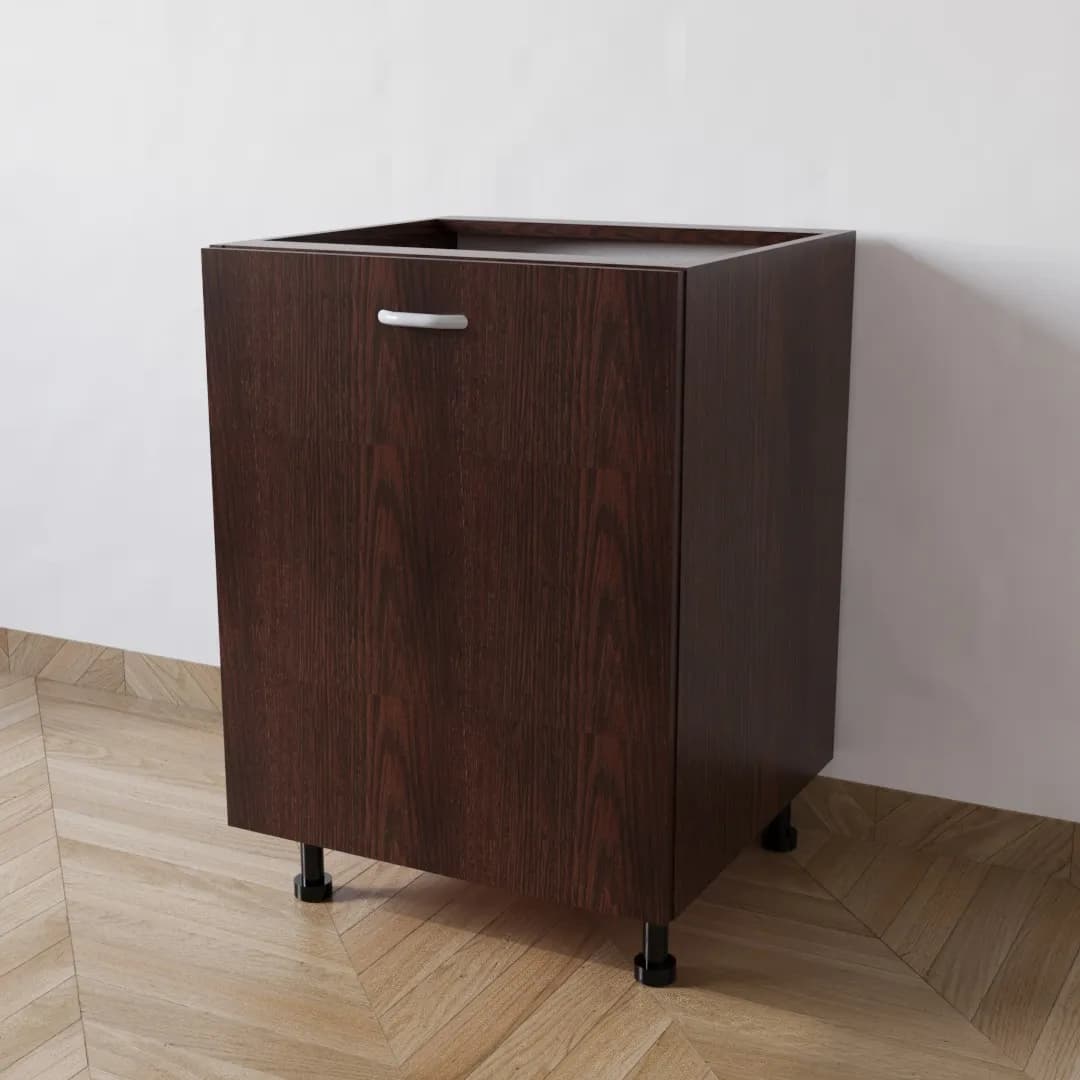 Mobile Base per Cucina compreso di Anta di Colore Wenge in prodotto Calandrelli - Napoli, commercioVirtuoso.it