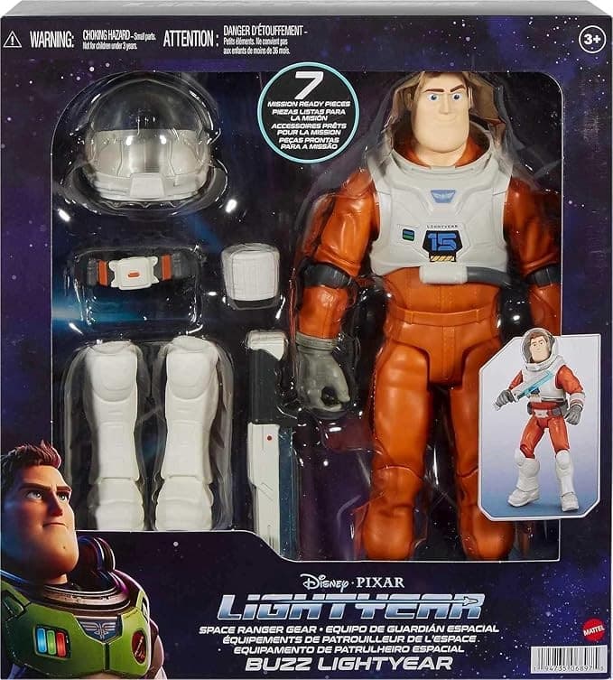 Mattel - Personaggio Lightyear Space Ranger Gear - Buzz in Personaggi d'azione Centro Bimbo - Siderno, commercioVirtuoso.it