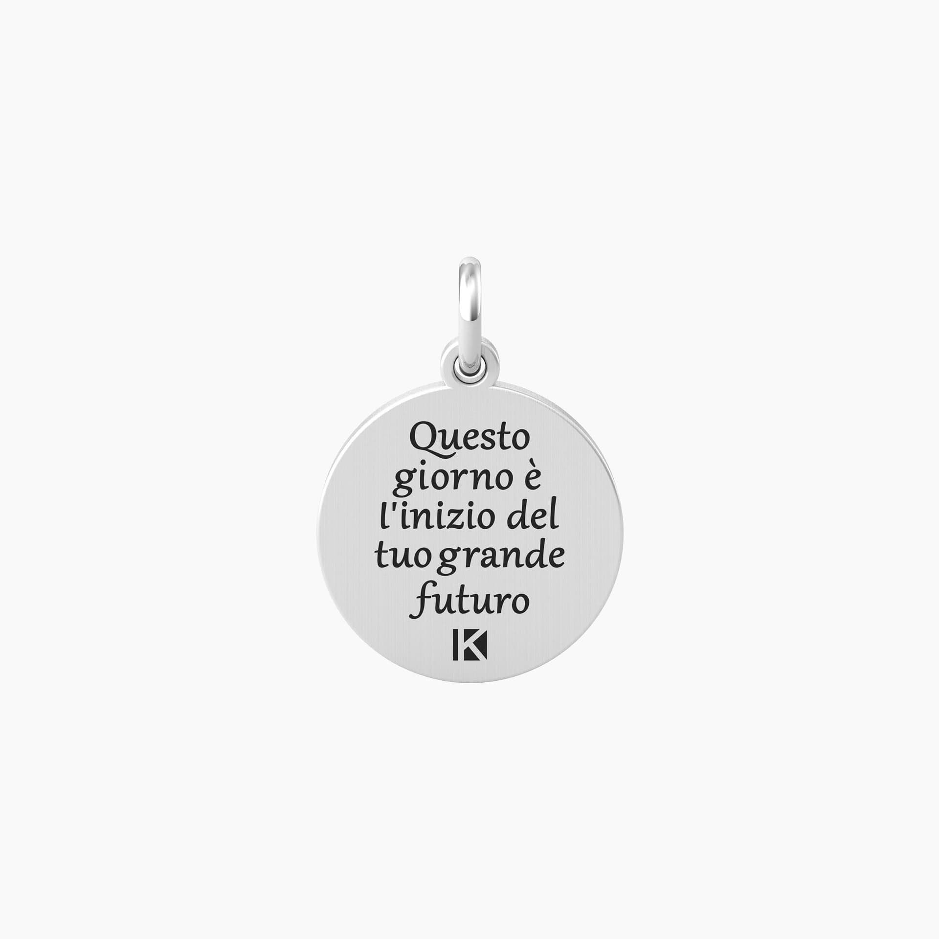 Kidult   -  PENDENTE tondo con frase nuovo inizio e stella Stella | nuovo inizio in Bracciali Alba Gioielli - Casoria, commercioVirtuoso.it