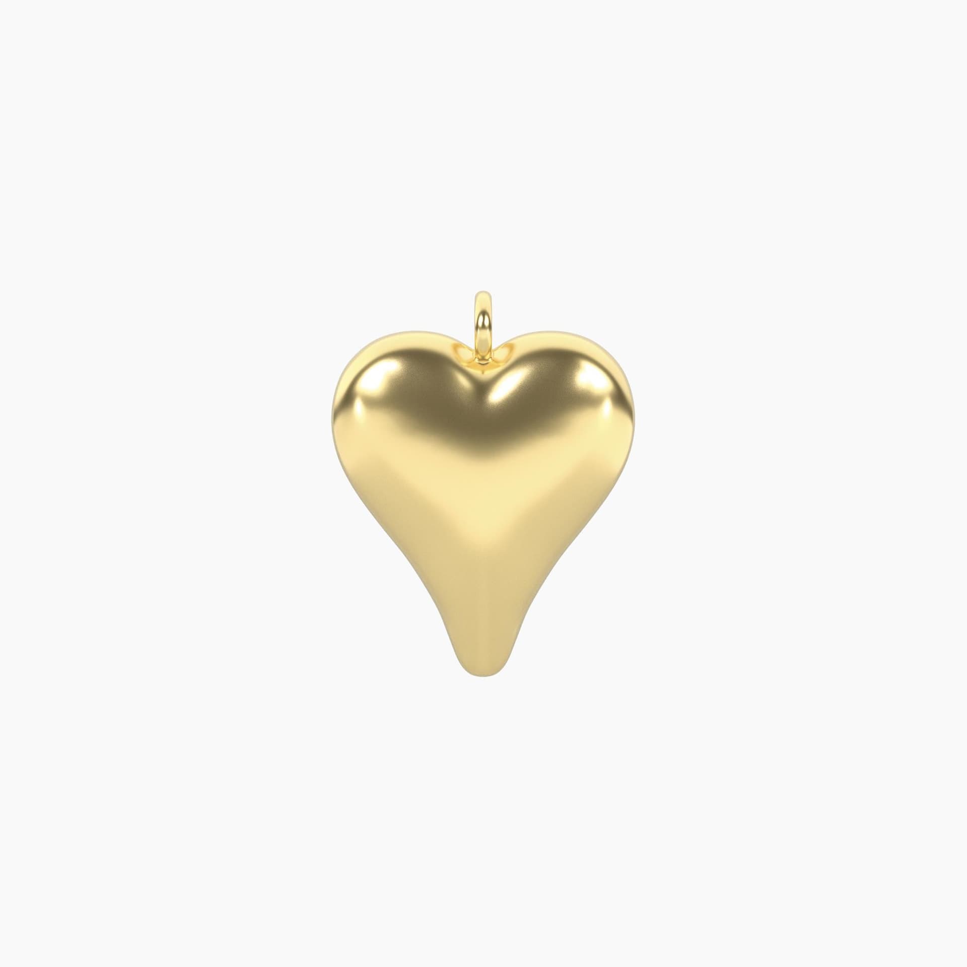 Kidult - PENDENTE dorato cuore allungato CUORE | INFALLIBILE in Collane Alba Gioielli - Casoria, commercioVirtuoso.it