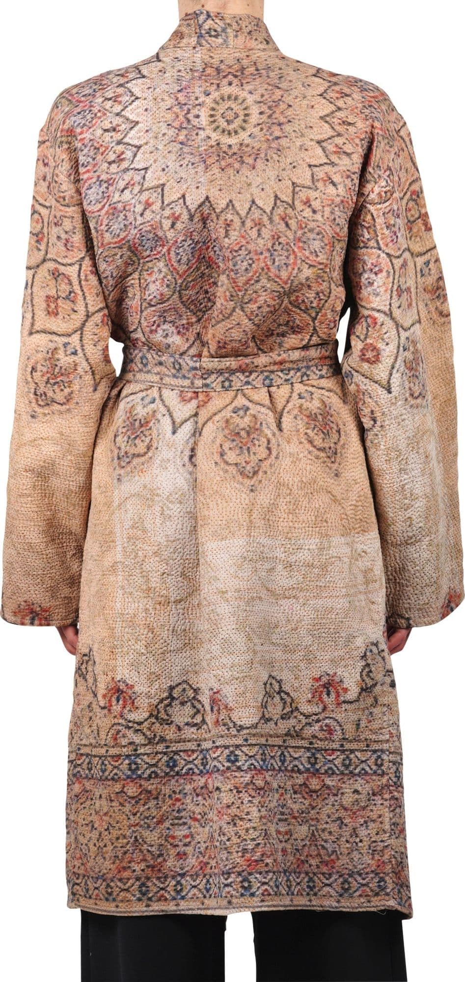LA FEMME BLANCHE La Femme Blanche - Kimono - 470158 - Fantasia Beige da donna in Copricostumi e parei Drestige - Casamassima, commercioVirtuoso.it