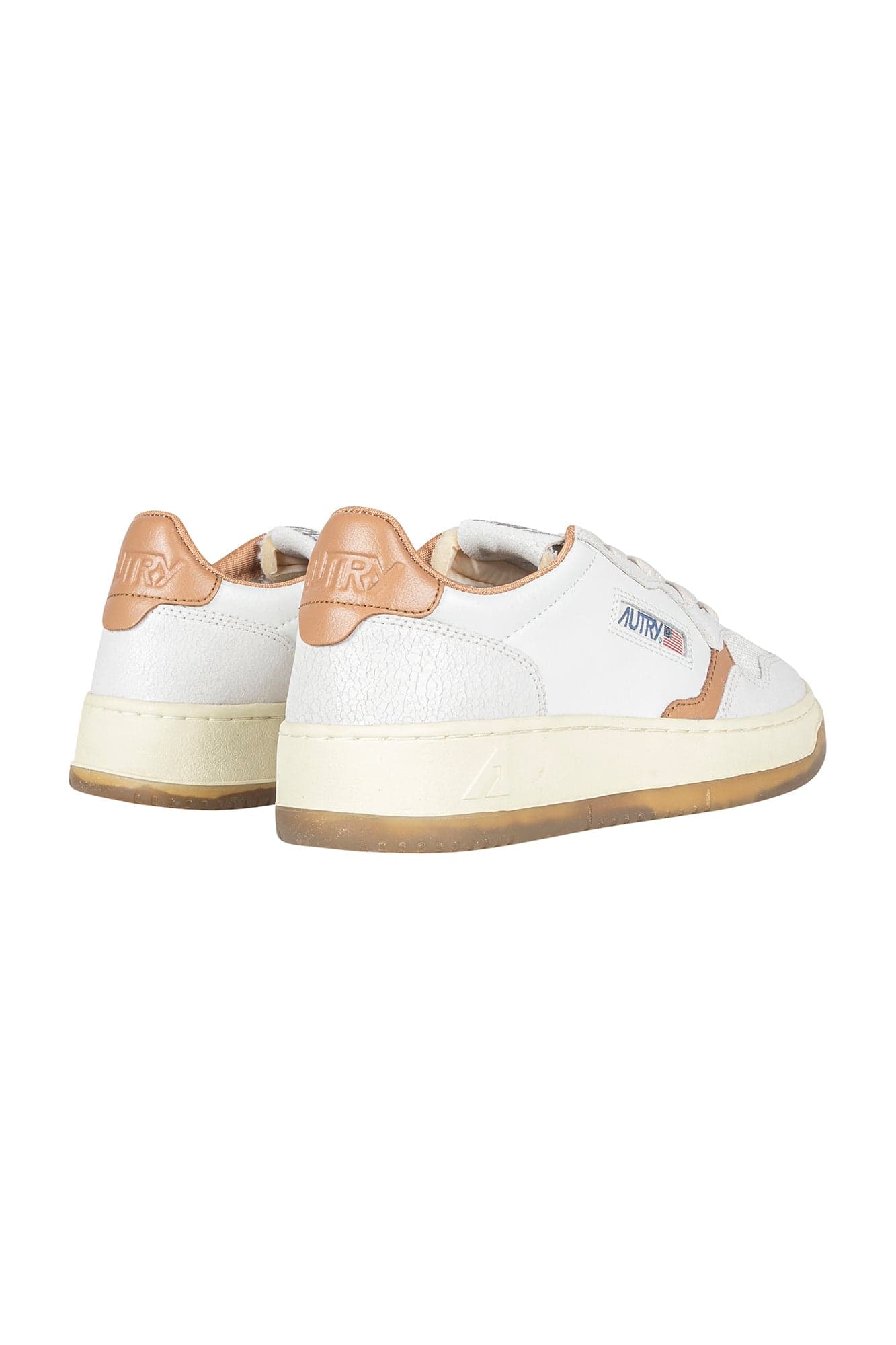AUTRY Autry - Sneakers - 450290 - Bianco/Nocciola da donna in Sneaker casual Drestige - Casamassima, commercioVirtuoso.it