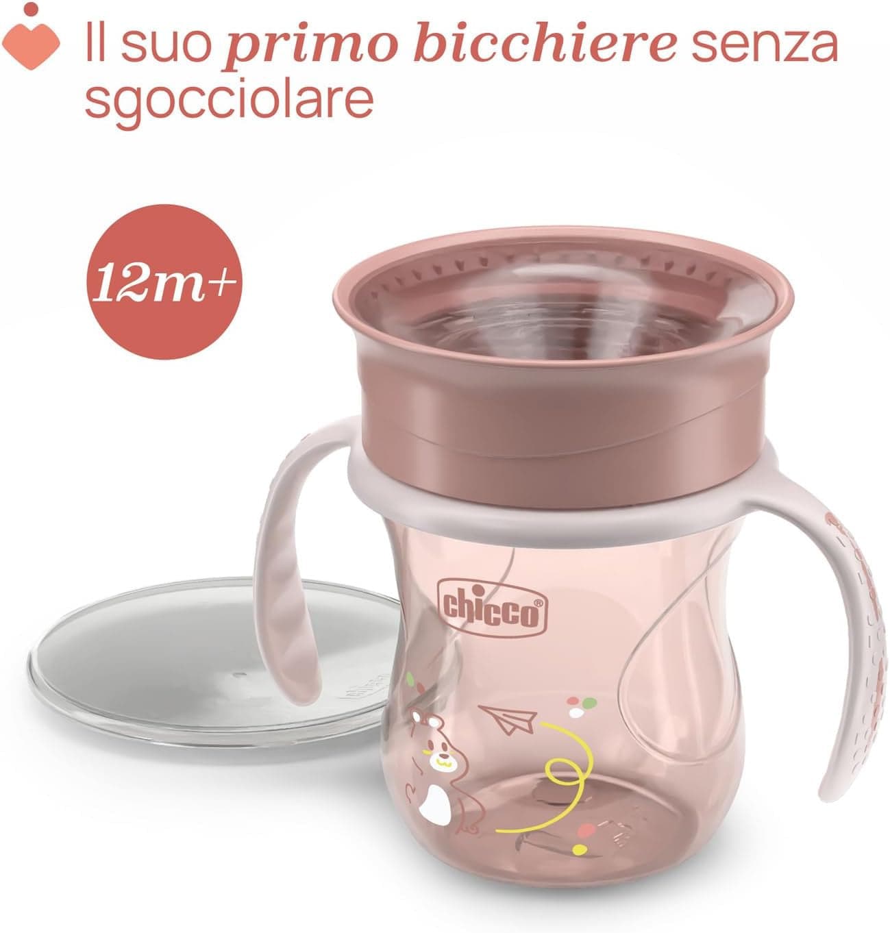 Chicco - Tazza Perfect 360, 12m+ in Bicchieri salvagoccia Centro Bimbo - Siderno, commercioVirtuoso.it