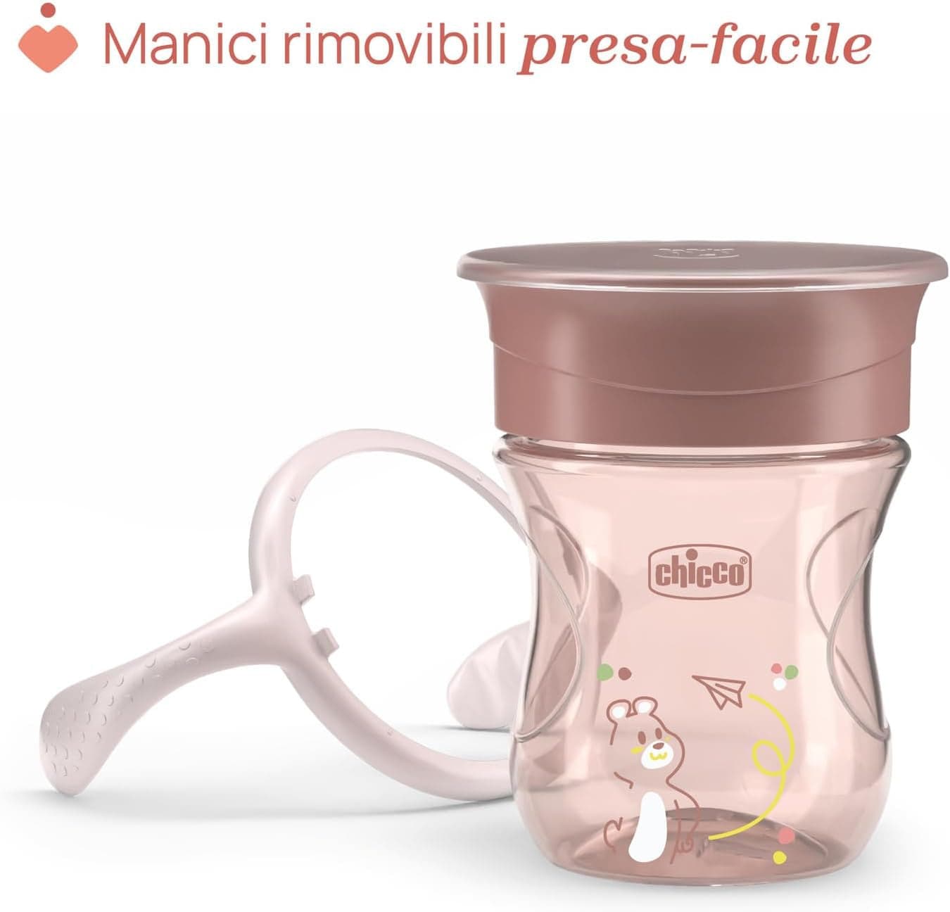 Chicco - Tazza Perfect 360, 12m+ in Bicchieri salvagoccia Centro Bimbo - Siderno, commercioVirtuoso.it