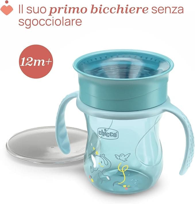 Chicco - Tazza Perfect 360, 12m+ in Bicchieri salvagoccia Centro Bimbo - Siderno, commercioVirtuoso.it