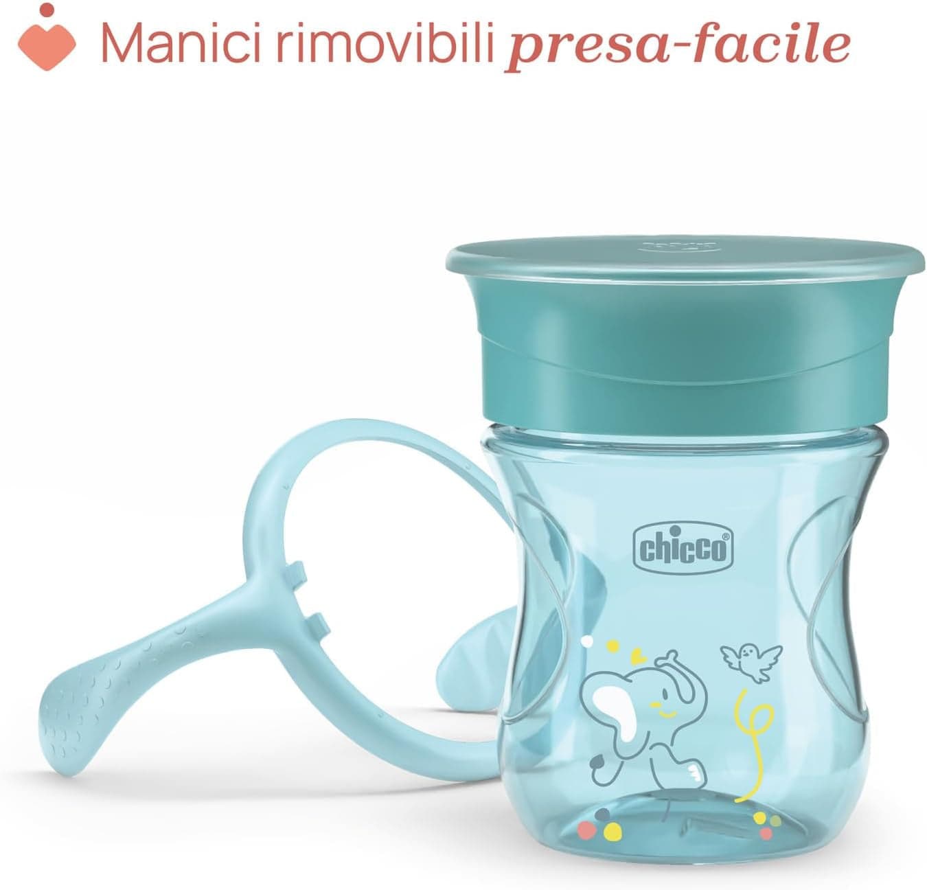 Chicco - Tazza Perfect 360, 12m+ in Bicchieri salvagoccia Centro Bimbo - Siderno, commercioVirtuoso.it
