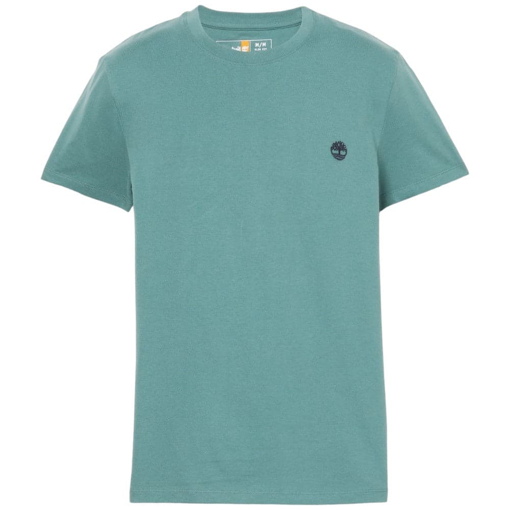 Timberland t-shirt Dunstan River verde acqua TB0A2BPREG5 T-shirt Timberland