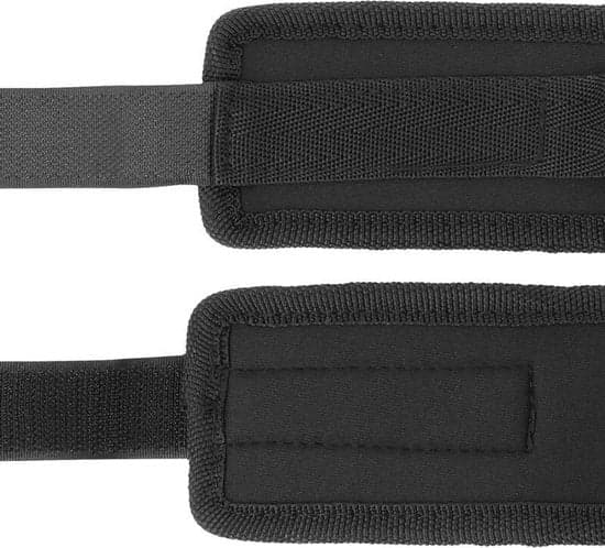 Manette bondage in neoprene Darkness nero regolabili fetish bdsm in prodotto Erosdom - Palmi, commercioVirtuoso.it
