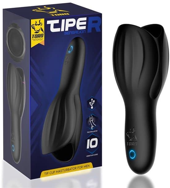 TORO TIPE TIP CUP VIBRATING MASTURBATOR in prodotto Erosdom - Palmi, commercioVirtuoso.it