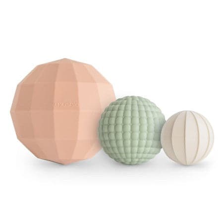 Giocattolo Sensoriale Mushie Spheres3 Solid in Soffiatori di bolle La Casa Del Bebè - Napoli, commercioVirtuoso.it