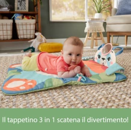 Fisher Price - Amici del Pianeta Tappetino Panda HKD65 in Tappetini gioco e palestrine Centro Bimbo - Siderno, commercioVirtuoso.it