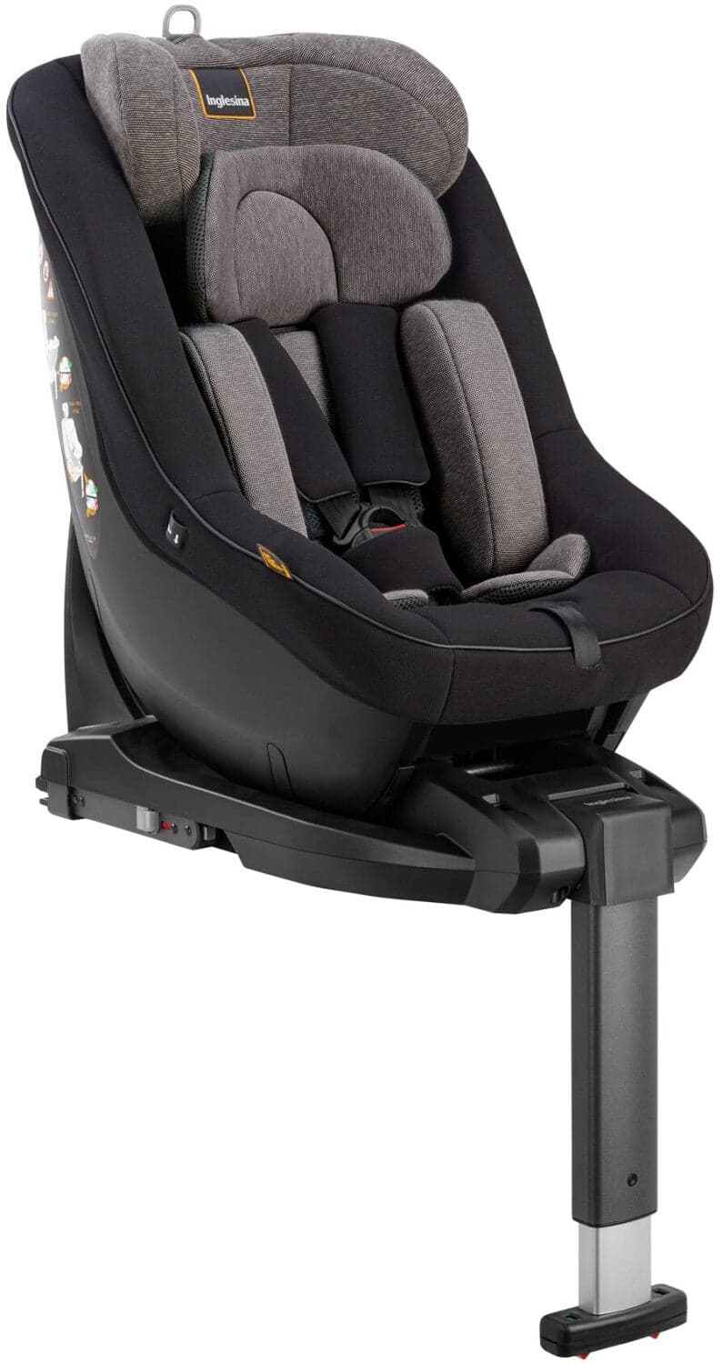 Inglesina - Seggiolino Auto Darwin Next Stage con base Vulcan Black in Seggiolini auto Centro Bimbo - Siderno, commercioVirtuoso.it