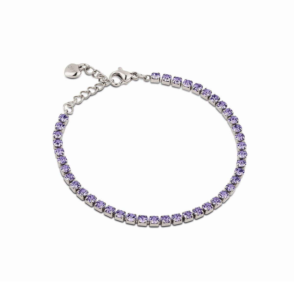 Ops Objects -  bracciale tennis con pietre lilla GLIMMER