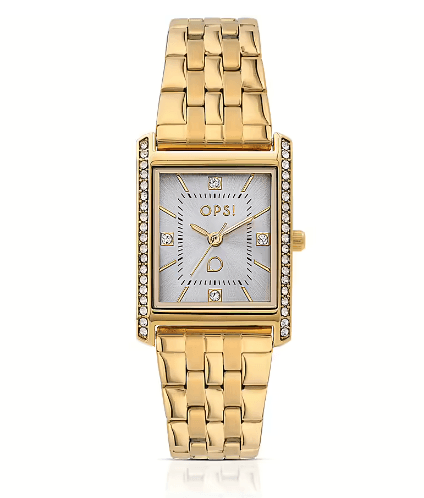 Ops Object -  orologio con cassa e bracciale in metallo RULE
