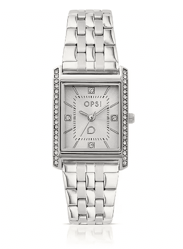Ops Object -  orologio con cassa e bracciale in metallo PETIT