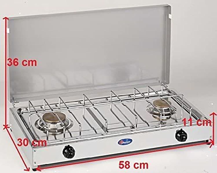 CFParker Fornello a Gas 2 Fuochi Gpl / Metano mod. 5522G in Autocategorizzazione Elettroccasione - Terlizzi, commercioVirtuoso.it