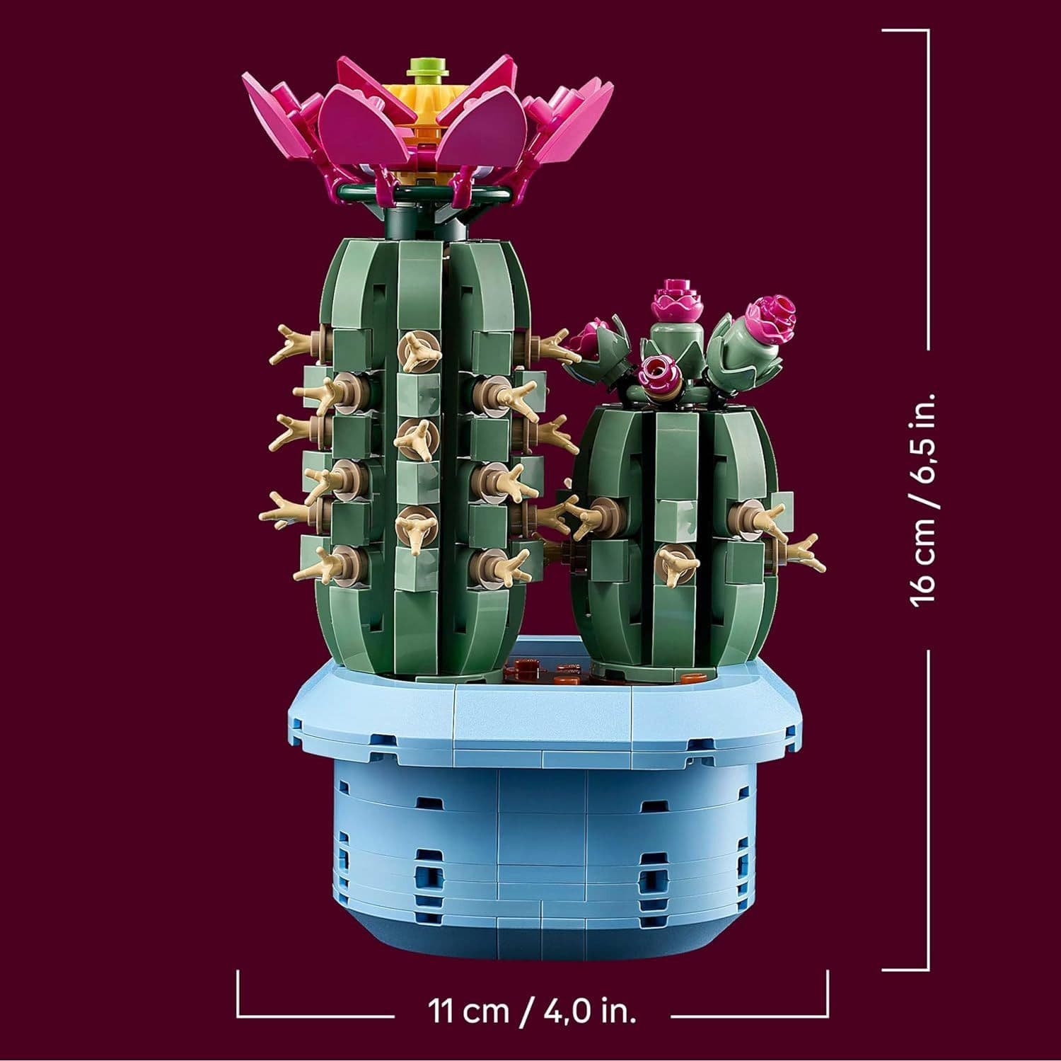 Lego Botanicals - Cactus in Fiore 11509 in Set di costruzioni Centro Bimbo - Siderno, commercioVirtuoso.it