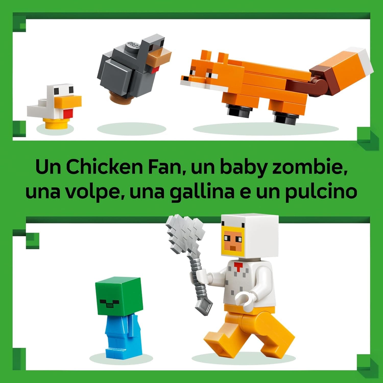 Lego Minecraft - Fattoria di Galline 21585 in Set di costruzioni Centro Bimbo - Siderno, commercioVirtuoso.it