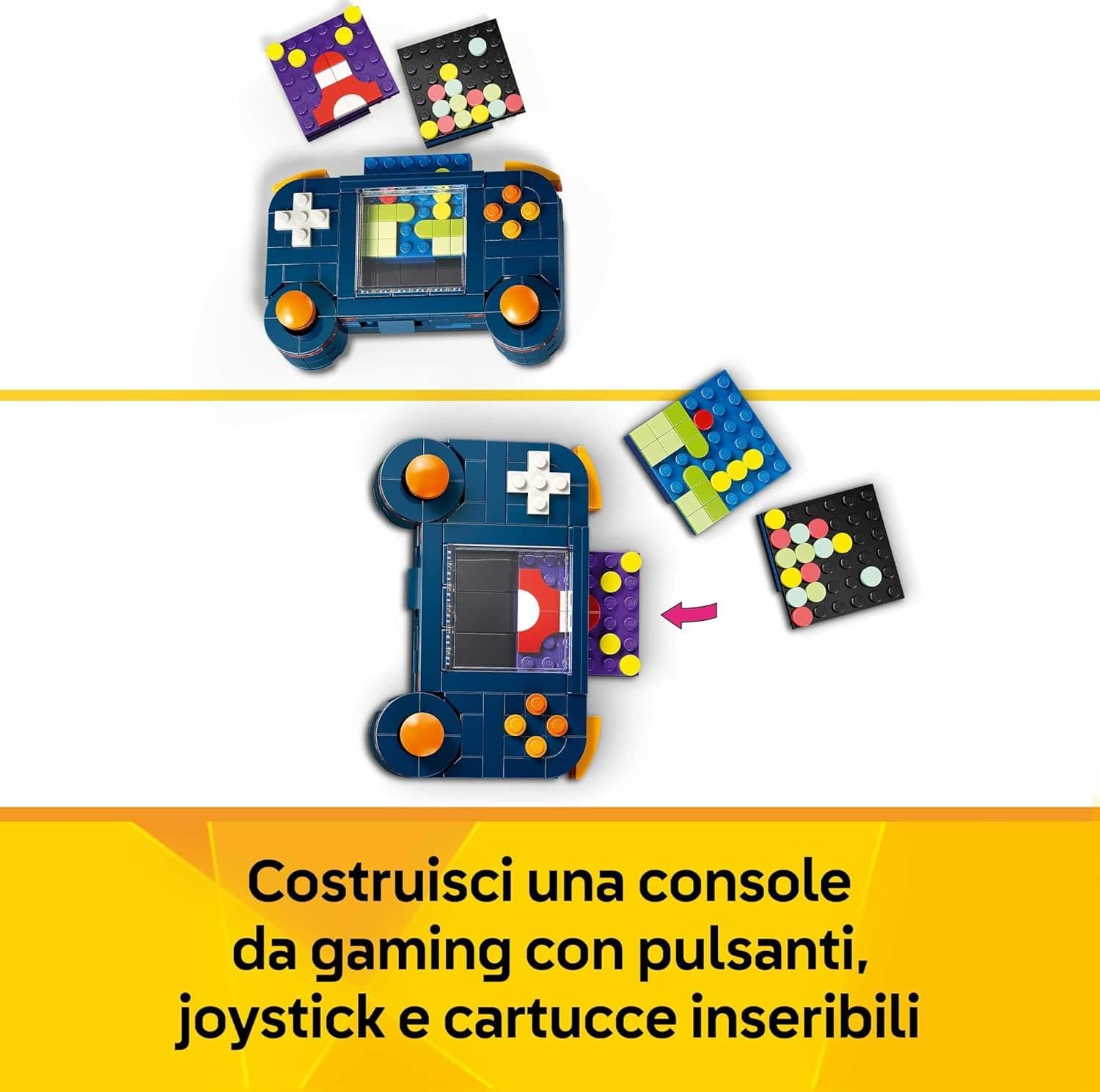 Lego Creator - Console di Gioco Retrò 3 in 1 - 31380 in Set di costruzioni Centro Bimbo - Siderno, commercioVirtuoso.it