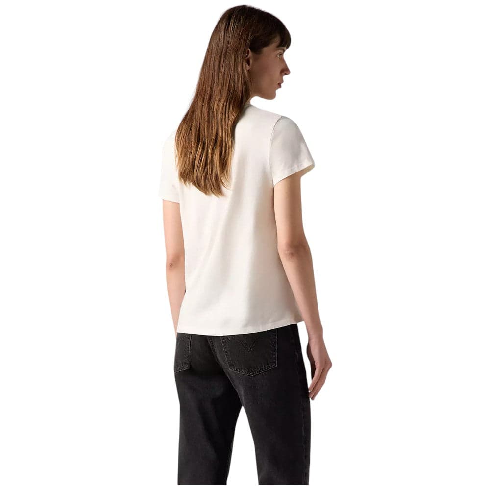 Levi's t-shirt panna logo grande floreale 173692939 T-shirt LEVI'S