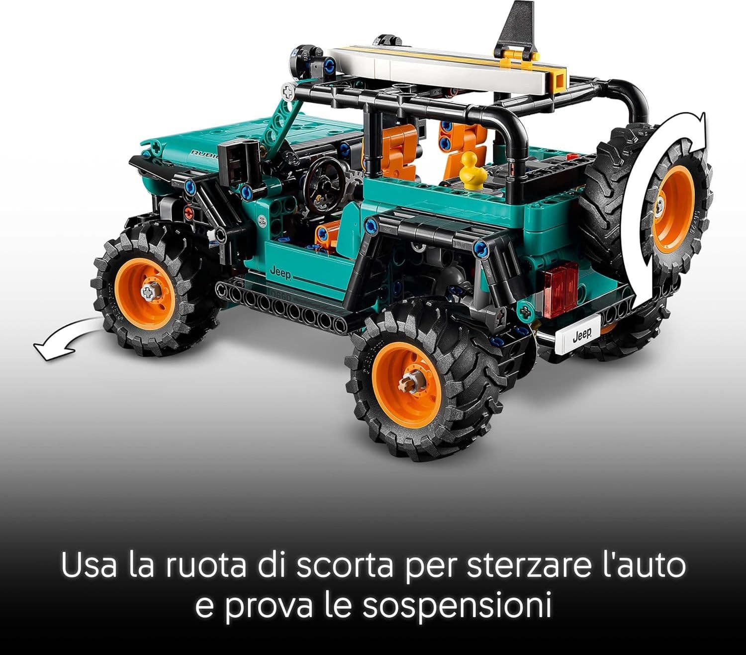 Lego Technic - SUV Jeep Wrangler Rubicon 42227 in Set di costruzioni Centro Bimbo - Siderno, commercioVirtuoso.it