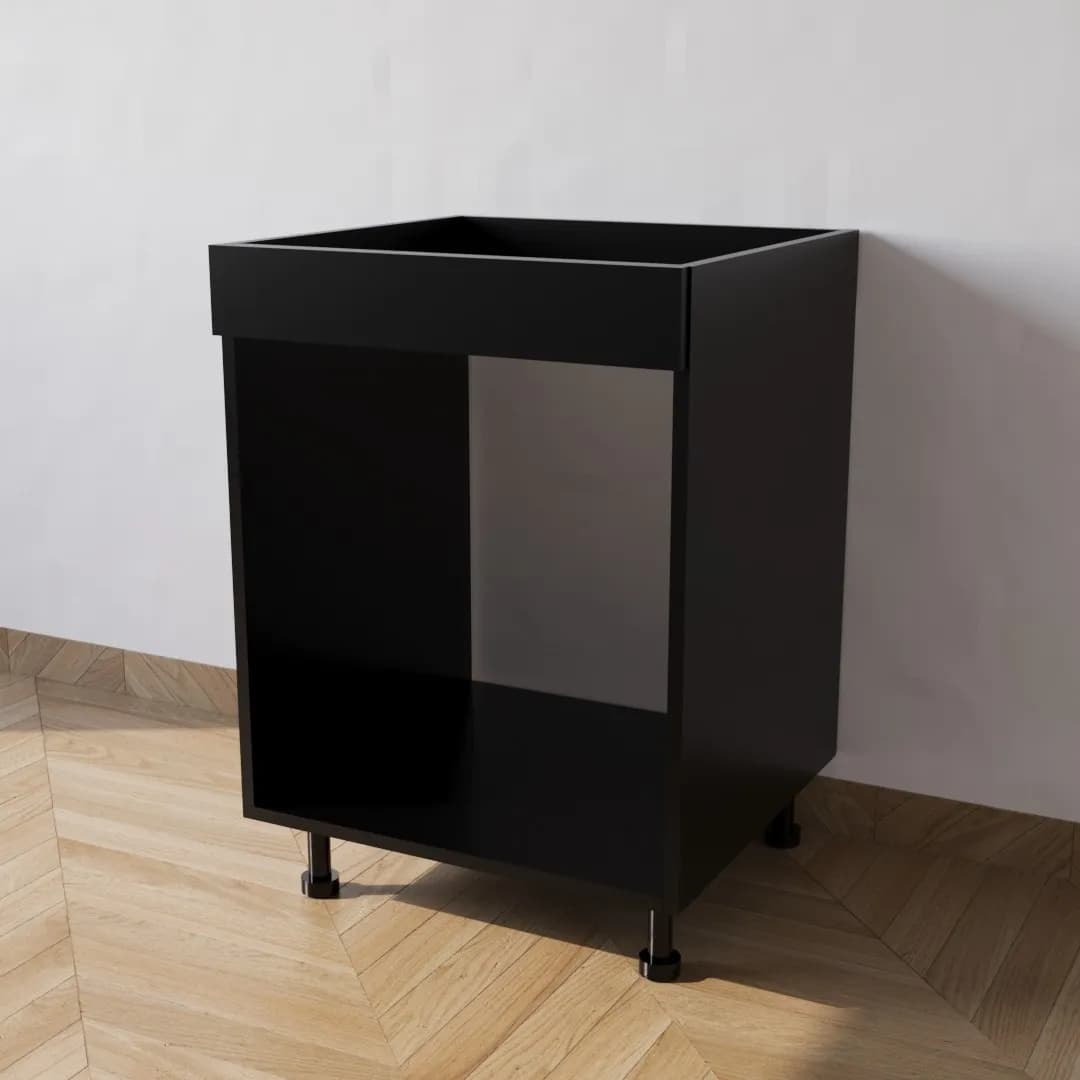 Mobile Base Forno da 60 cm Nero in prodotto Calandrelli - Napoli, commercioVirtuoso.it