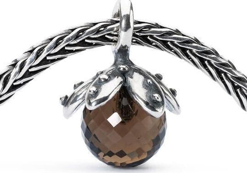 Trollbeads Pendente con Quarzo Fumé in Bead Charm Alba Gioielli - Casoria, commercioVirtuoso.it
