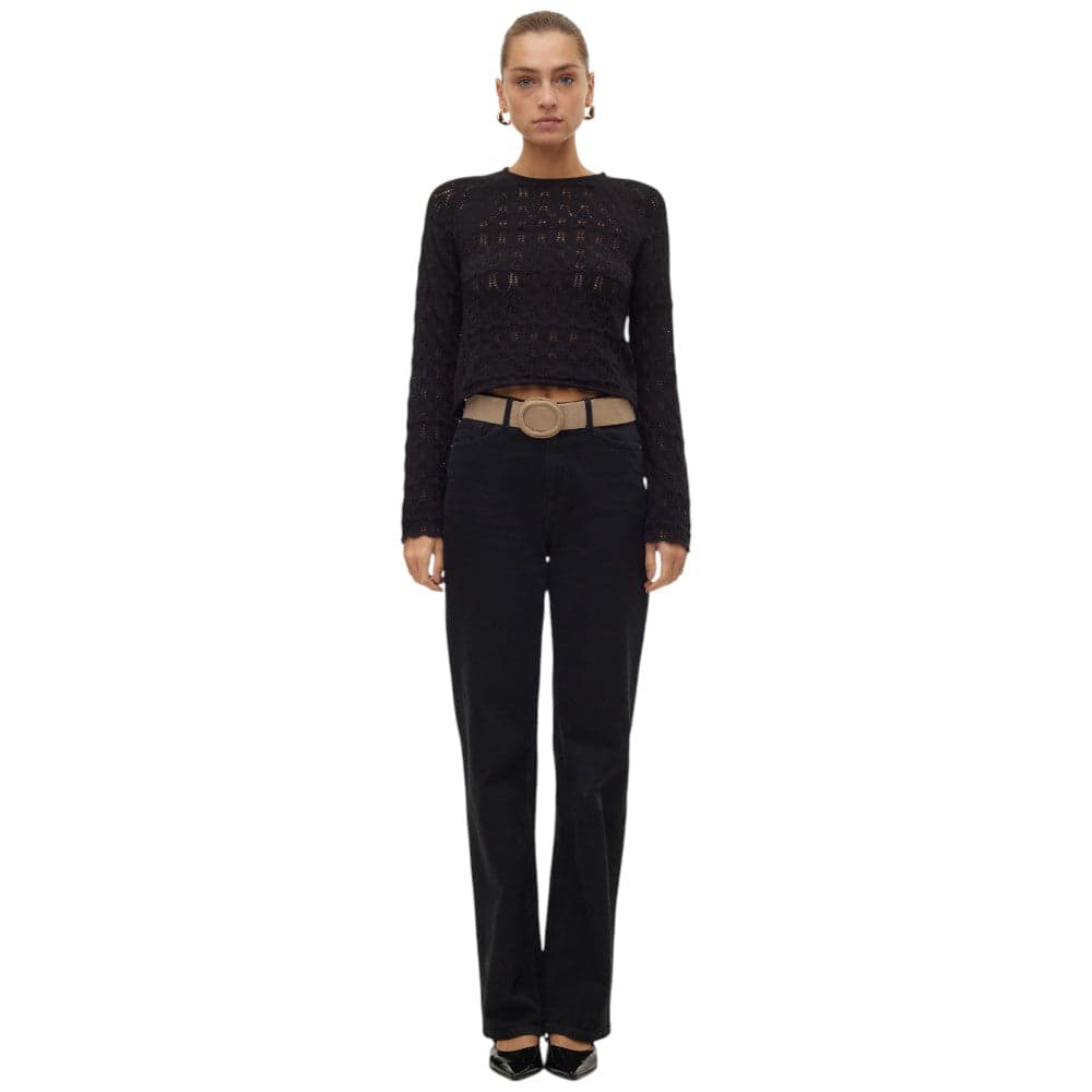 Vero Moda pullover nero New Fabienne 10306632 Maglieria Vero Moda