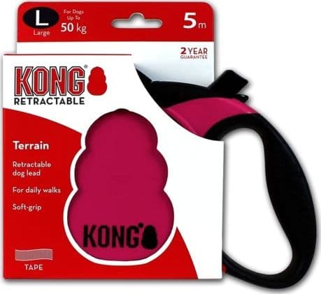 Kong Terrain Guinzaglio Allungabile Rosa in Guinzagli retrattili 101 Market - Poggibonsi, commercioVirtuoso.it