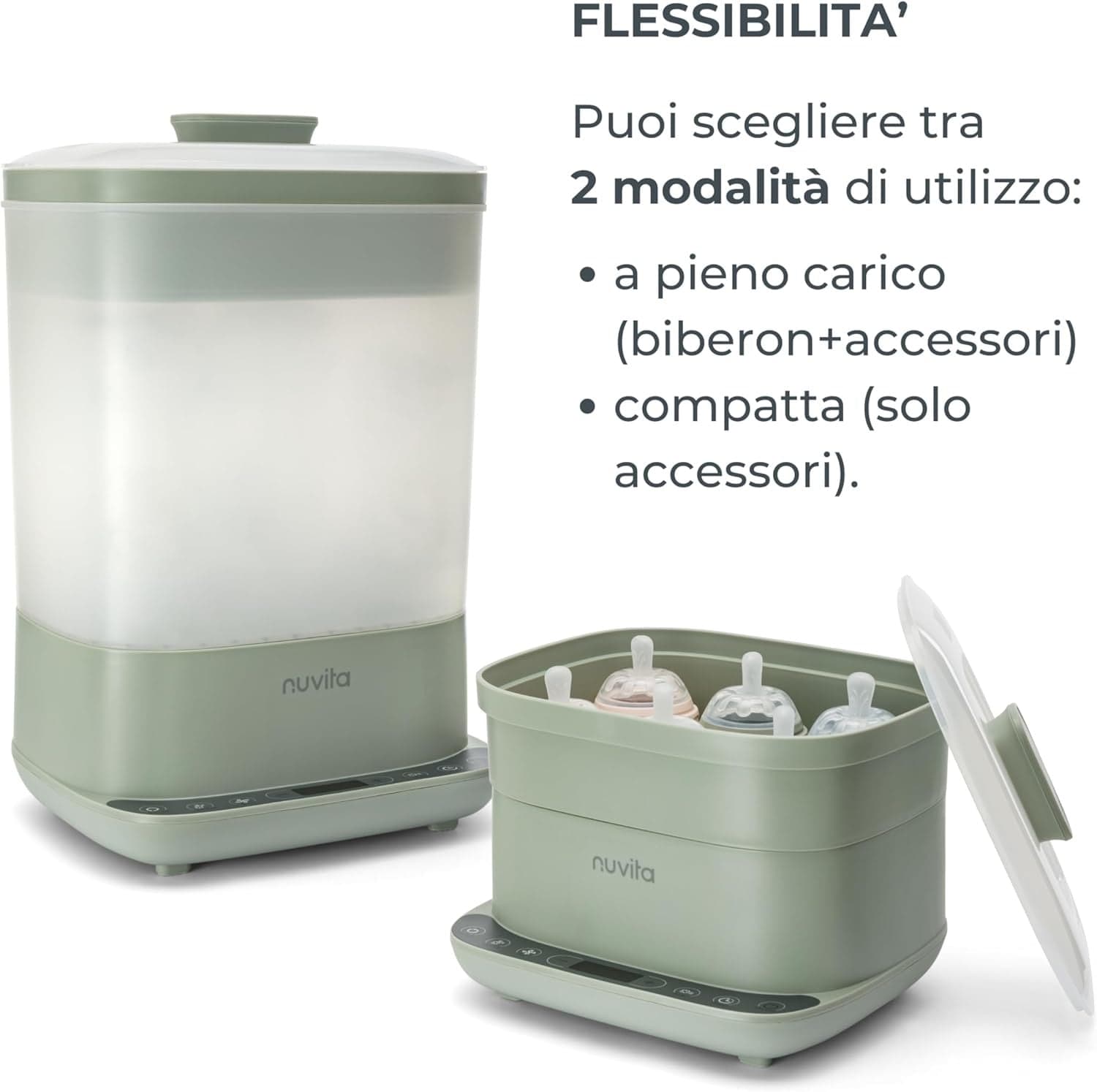 Nuvita - Sterilizzatore Steridry  2in1 con Asciugatura in prodotto Centro Bimbo - Siderno, commercioVirtuoso.it