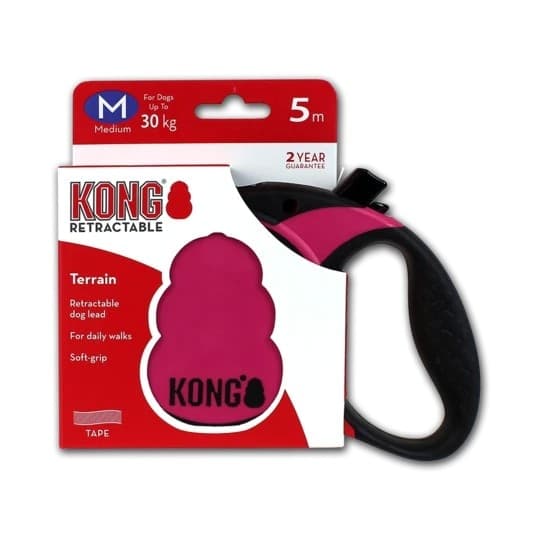 Kong Terrain Guinzaglio Allungabile Rosa in Guinzagli retrattili 101 Market - Poggibonsi, commercioVirtuoso.it