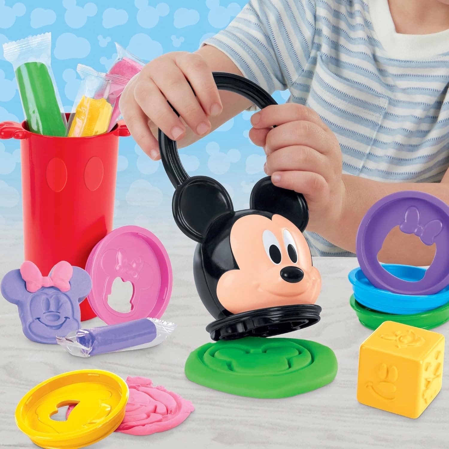 Hasbro - Play-Doh Disney Junior Happy Stackable in Argilla e pasta modellabile Centro Bimbo - Siderno, commercioVirtuoso.it