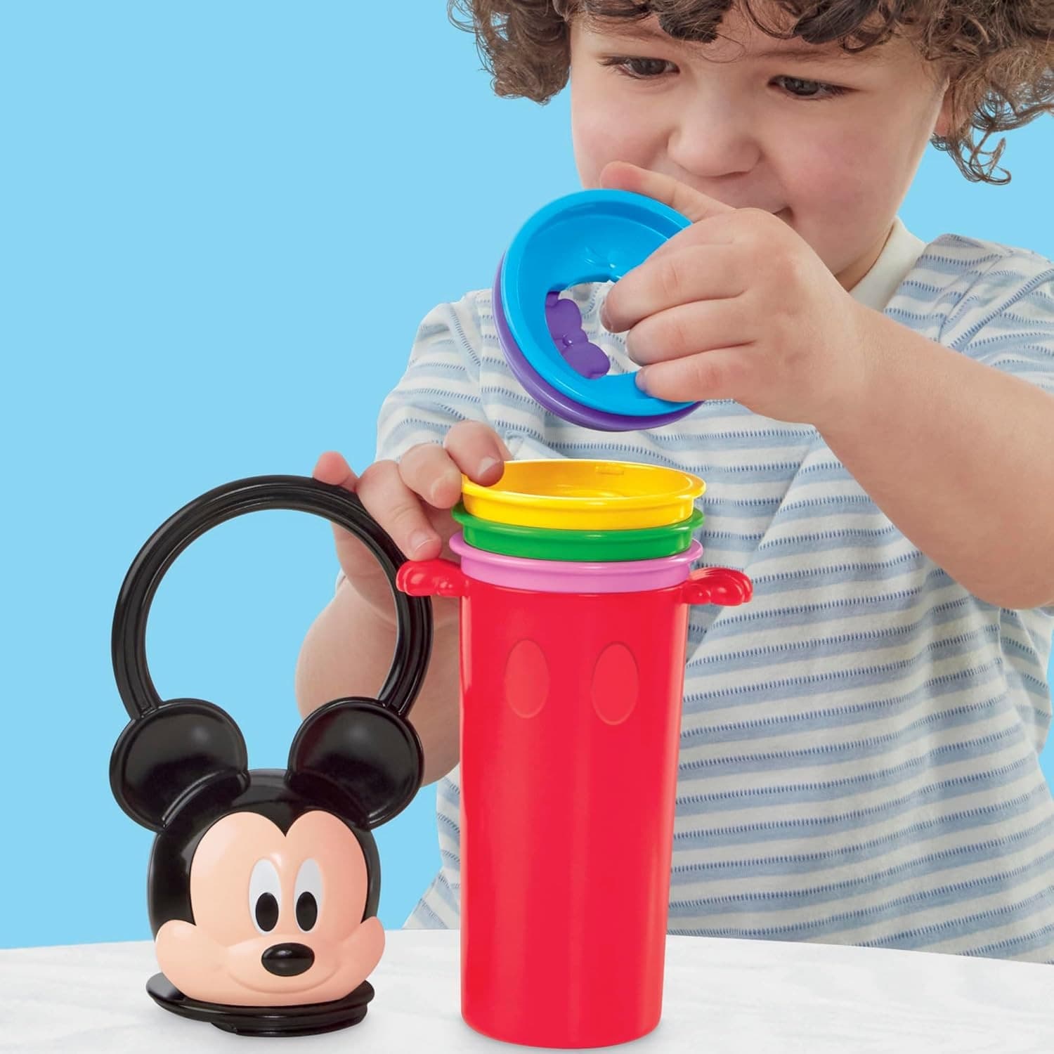 Hasbro - Play-Doh Disney Junior Happy Stackable in Argilla e pasta modellabile Centro Bimbo - Siderno, commercioVirtuoso.it