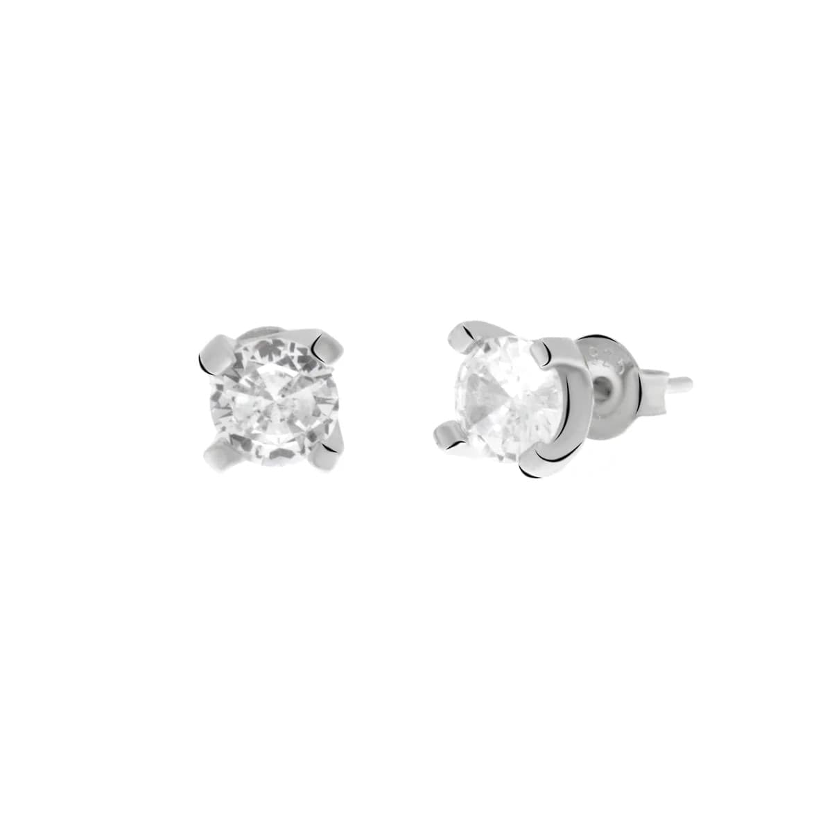 BYSIMON -  Orecchini in Argento 925 a lobo punto luce - 2