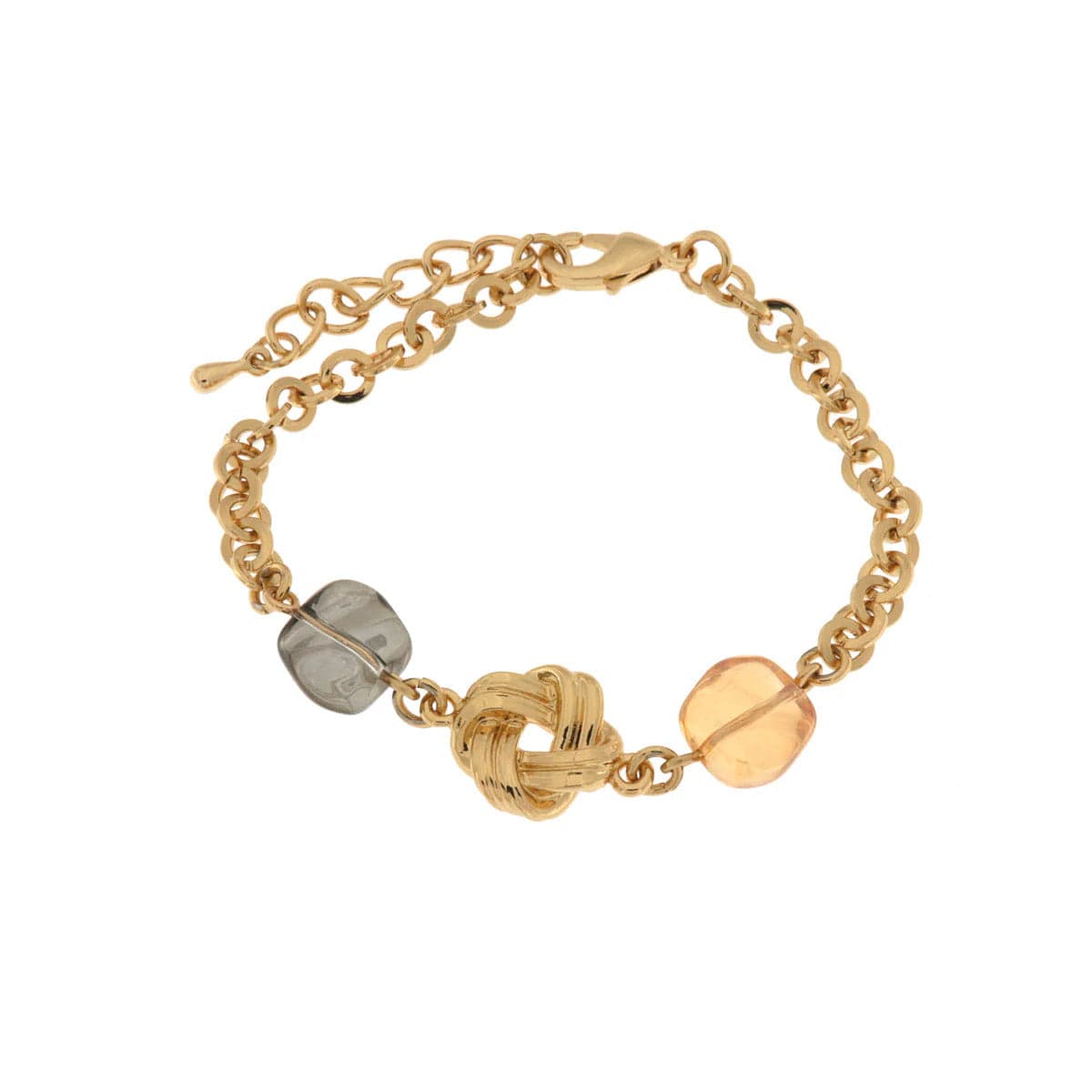 BYSIMON - Bracciale in Metallo con cristalli ispirati al vetro di Murano in Bracciali Alba Gioielli - Casoria, commercioVirtuoso.it