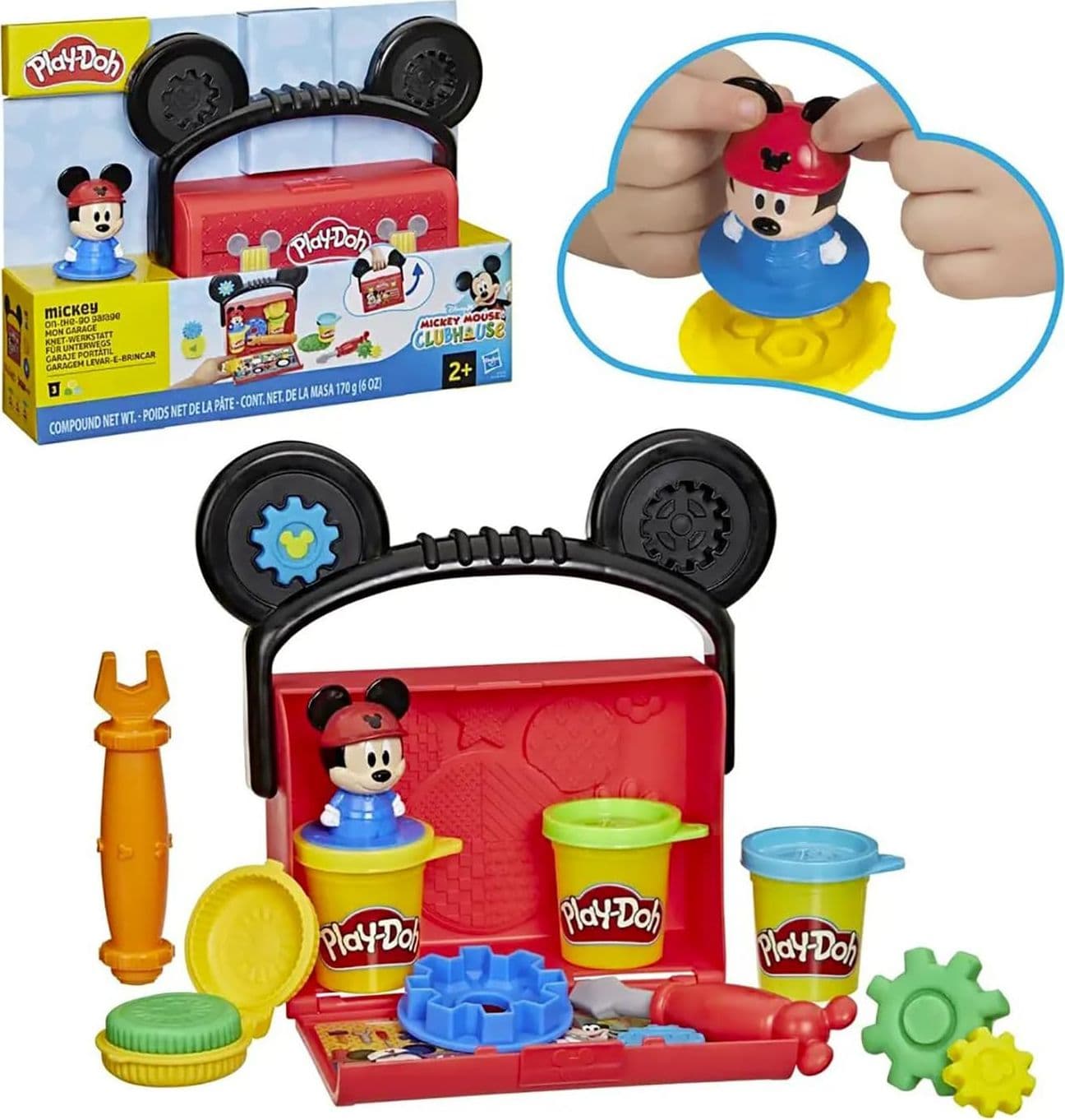 Hasbro - Playdoh Disney Valigetta Pasta Modellabile in Argilla e pasta modellabile Centro Bimbo - Siderno, commercioVirtuoso.it
