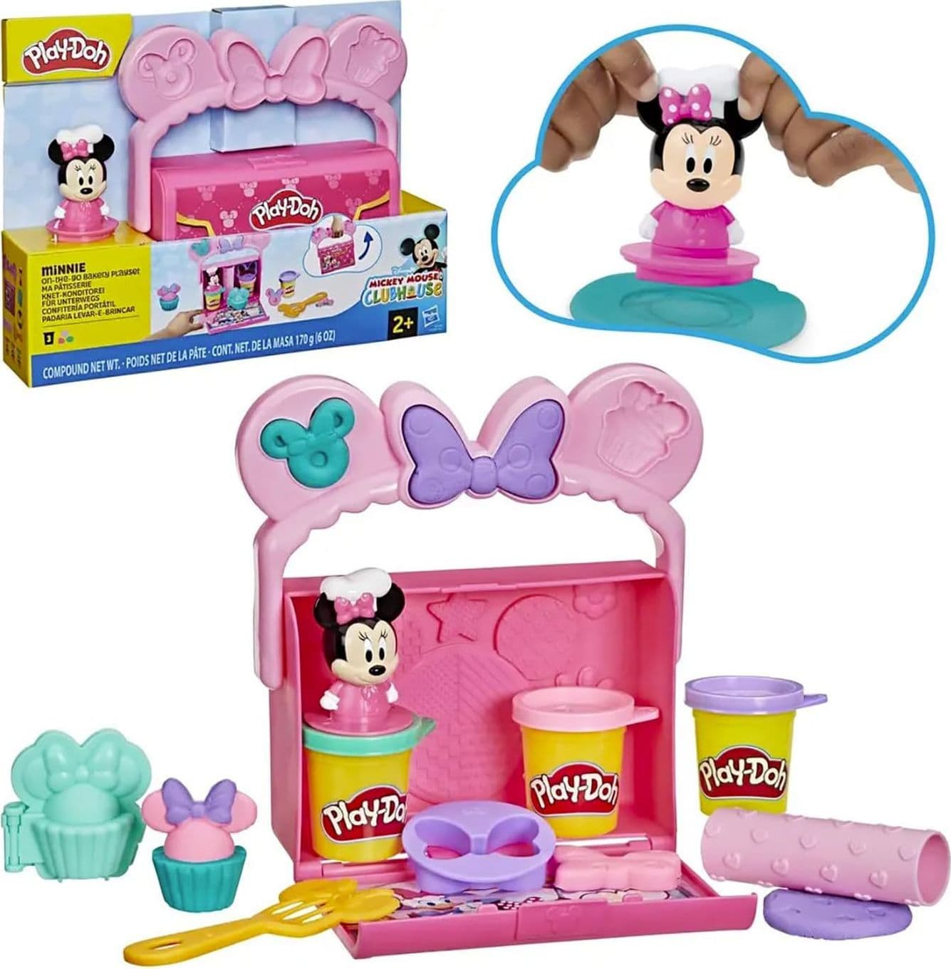 Hasbro - Playdoh Disney Valigetta Pasta Modellabile in Argilla e pasta modellabile Centro Bimbo - Siderno, commercioVirtuoso.it