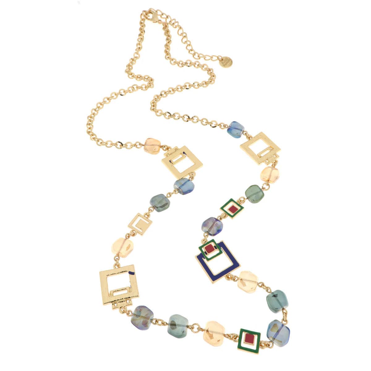 BYSIMON  -  Collana in Metallo con cristalli ispirati al vetro di Murano in Collane Alba Gioielli - Casoria, commercioVirtuoso.it