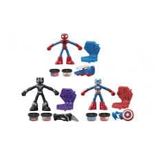 Hasbro - PlayDoh Personaggi Marvel Assortiti in Argilla e pasta modellabile Centro Bimbo - Siderno, commercioVirtuoso.it