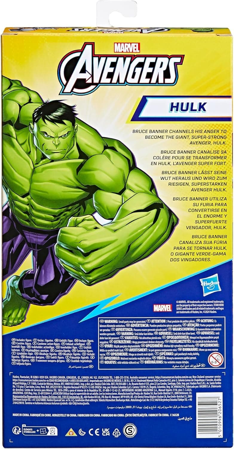 Hasbro - Action Figure di Hulk 30 cm in Personaggi d'azione Centro Bimbo - Siderno, commercioVirtuoso.it