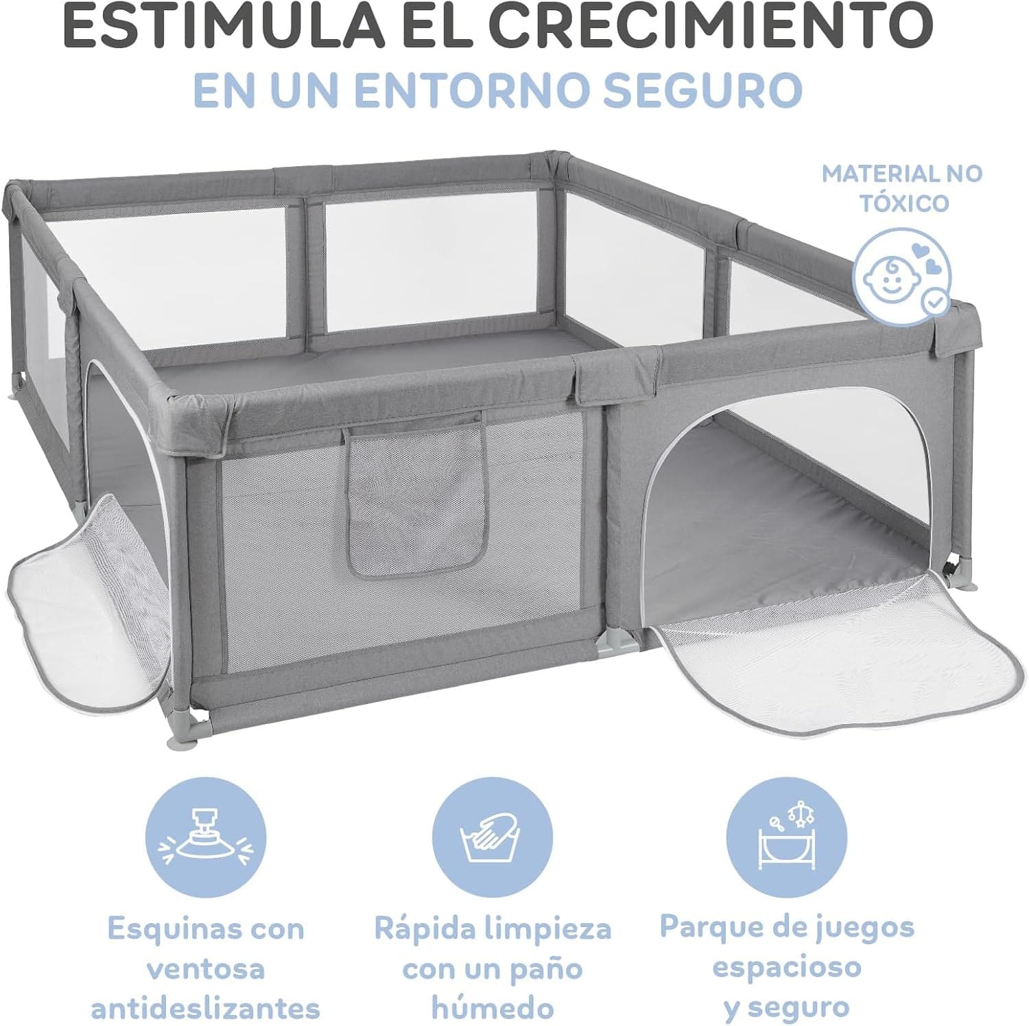 Ms - Recinto per Bambini 180x200 box XXL in prodotto Centro Bimbo - Siderno, commercioVirtuoso.it