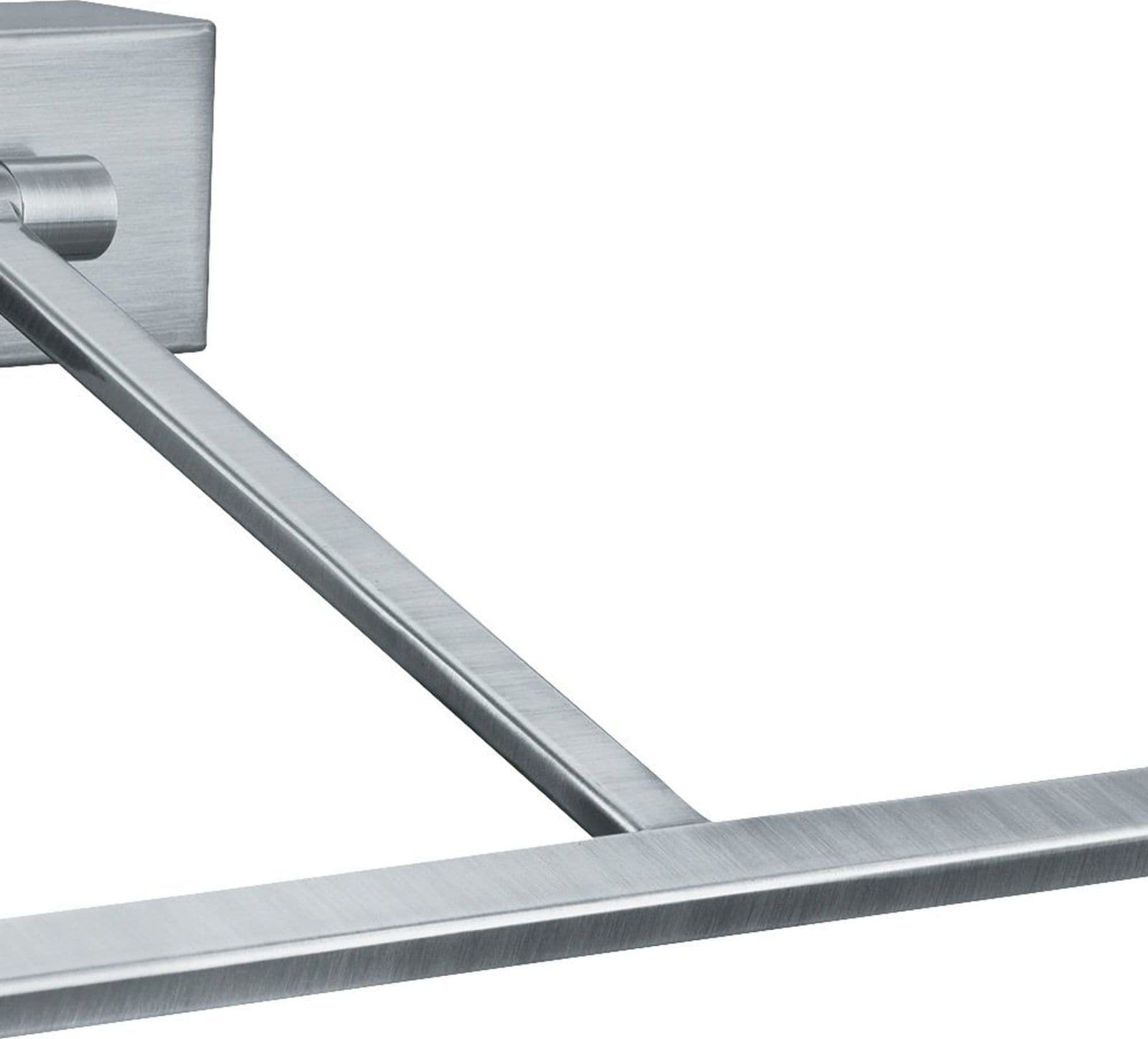 Applique Moderna Cadice Acciaio Argento Led 6,95W 3000K in Lampade da parete LuceArt - Montecorvino Pugliano, commercioVirtuoso.it